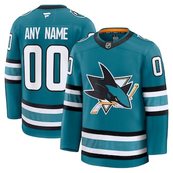 Custom San Jose Sharks Jersey